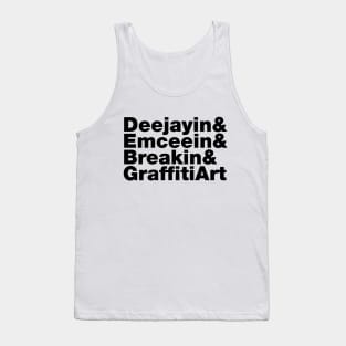 Four Elements of Hip Hop Tank Top